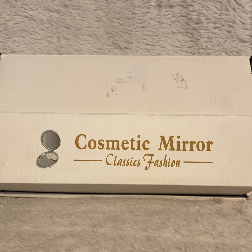 Floral Patterned Cosmetic Mirror (pick a color) - Picture 10 of 10